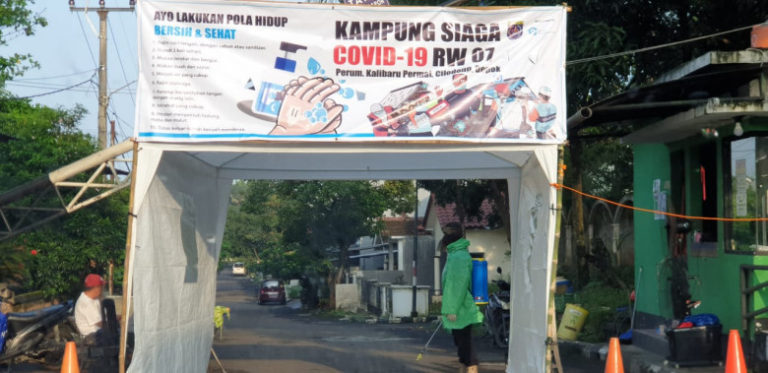 Pembentukan Kampung Siaga Covid-19 di Depok Capai 97 Persen