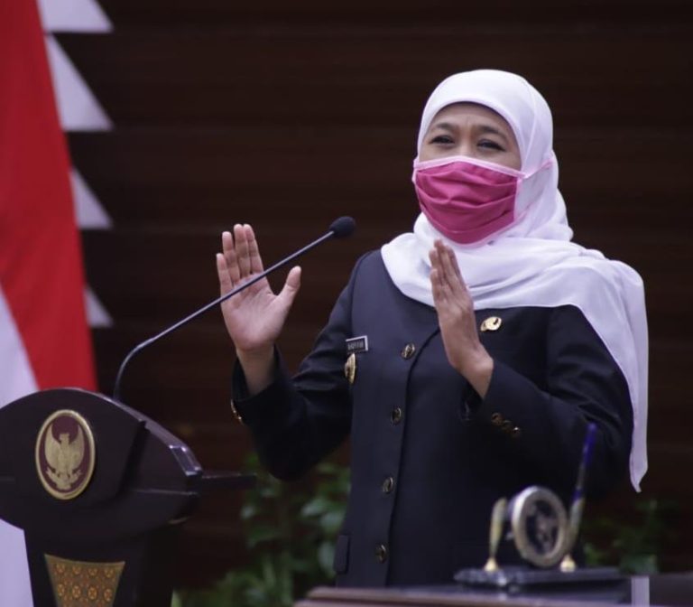Khofifah: Perempuan Harus Tetap Tangguh Hadapi Pandemi Covid-19