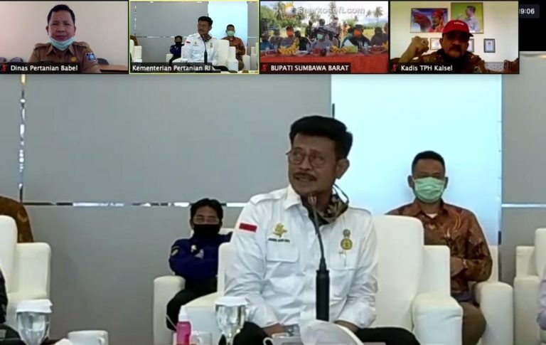 Menteri Syahrul Pastikan Panen Berlangsung di Seluruh Wilayah Indonesia