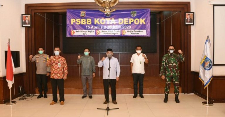 Wali Kota Depok Minta Warga Disiplin Jalankan Aturan PSBB