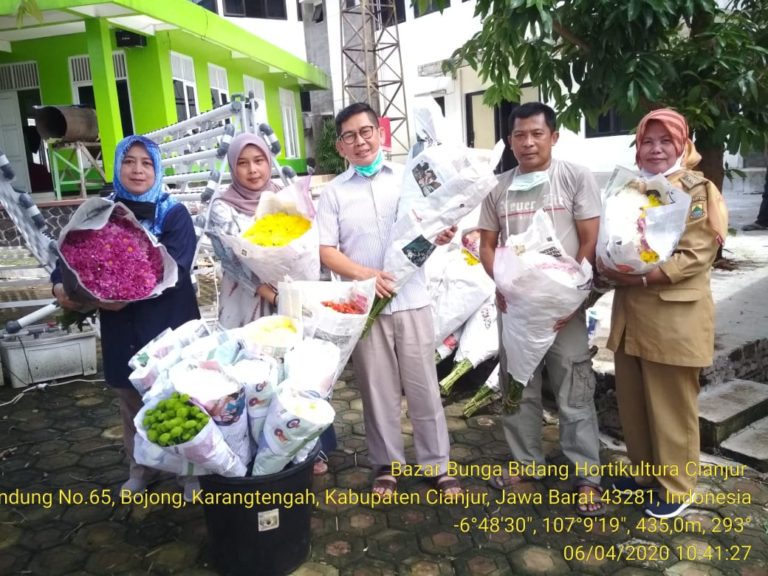 Kementan Apresiasi Upaya Dinas Pertanian Cianjur Bantu Petani Bunga di Tengah Pandemi Covid-19