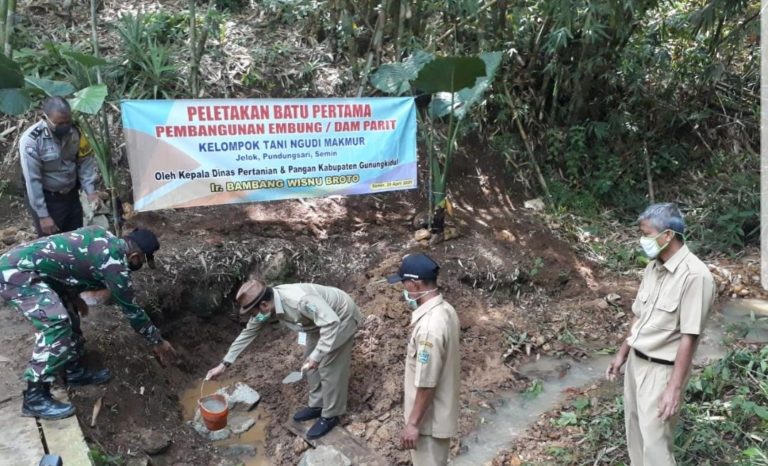 Punya DAM Parit, Petani di Gunungkidul Berharap Bisa Panen Tiga Kali