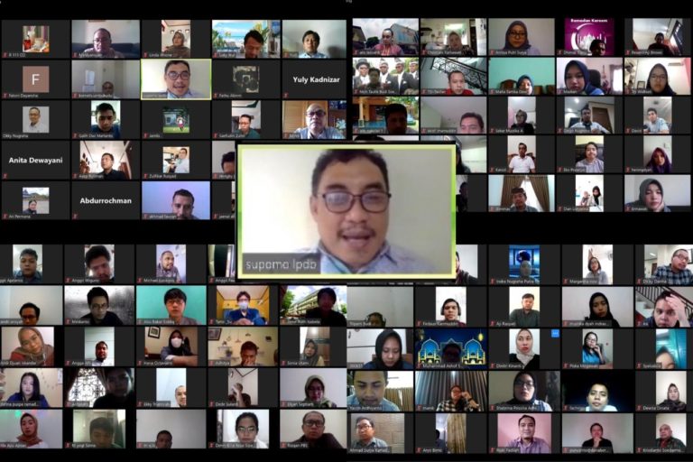 Awali Ramadhan 1441 H, LPDB-KUMKM Manfaatkan Silahturahmi Virtual