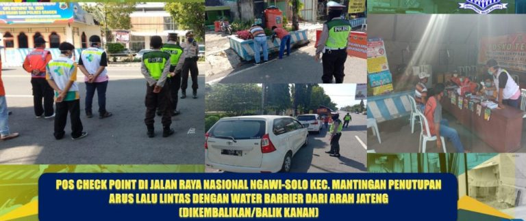 Dilarang Mudik, 8 Titik Masuk Jawa Timur Disekat