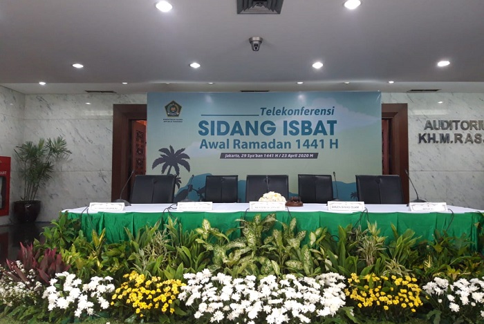 Sidang Isbat Awal Ramadan Digelar Sesuai Protokol Kesehatan