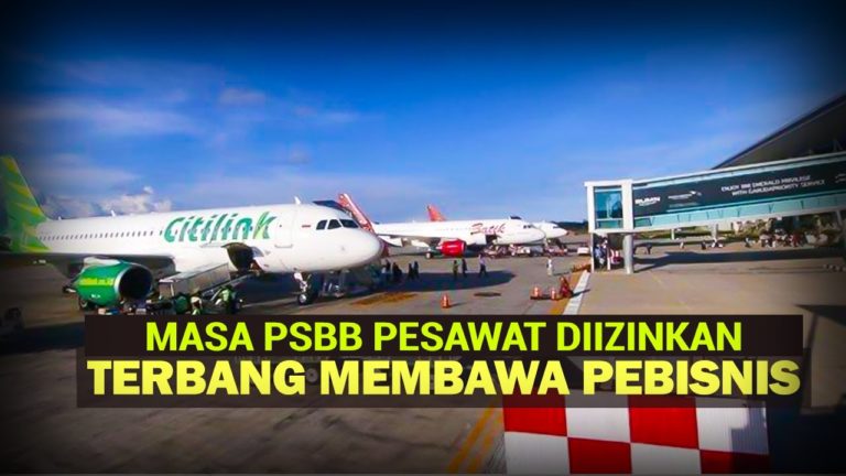Polemik Pesawat Boleh Angkut Pebisnis di Masa PSBB