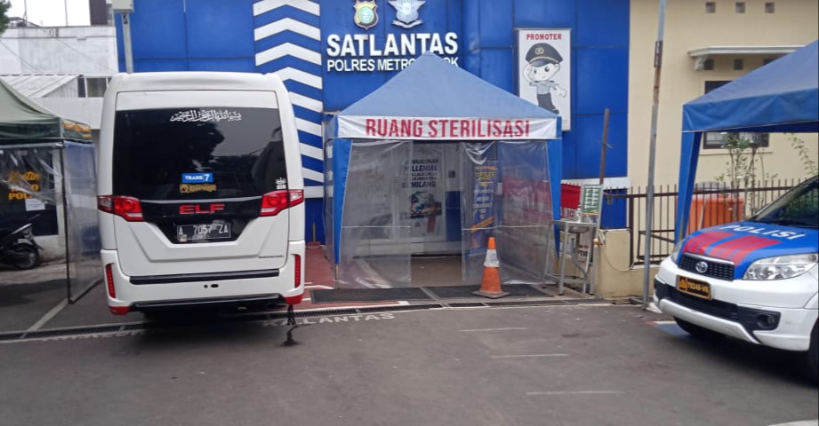 Kedapatan Angkut Pemudik ke Blora, Polisi Depok Amankan Satu Kendaraan Travel