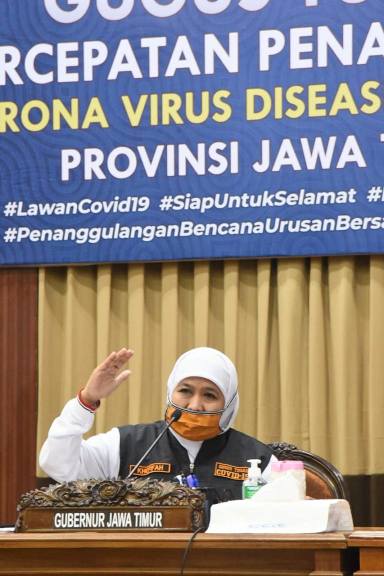 Masuki Hari ke-7 PSBB Tahap Dua, Pemprov Jatim Gelontorkan Rp 161,6 M untuk Surabaya Raya