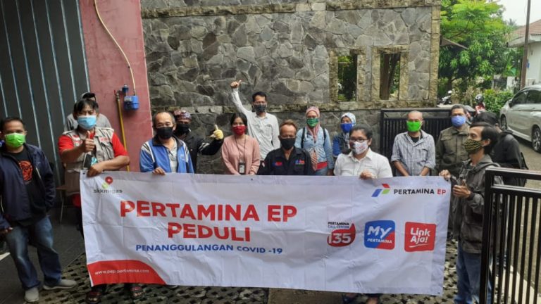 Pertamina EP Salurkan Bantuan Sembako untuk 100 Wartawan Depok