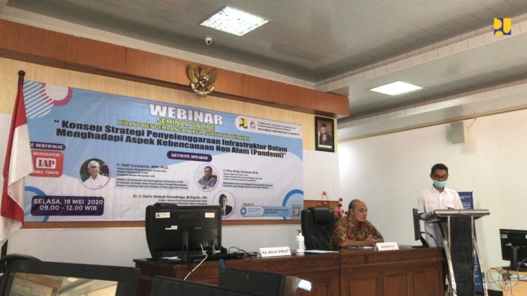 Strategi Penyelenggaraan Infrastruktur Hadapi Aspek Kebencanaan Non-alam