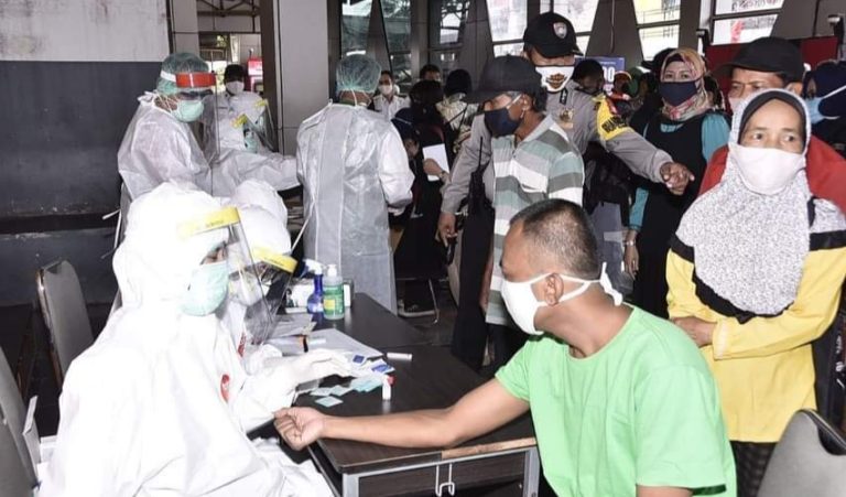 4.284 Anggota KPPS-Linmas di Minut Akan Jalani Rapid Test
