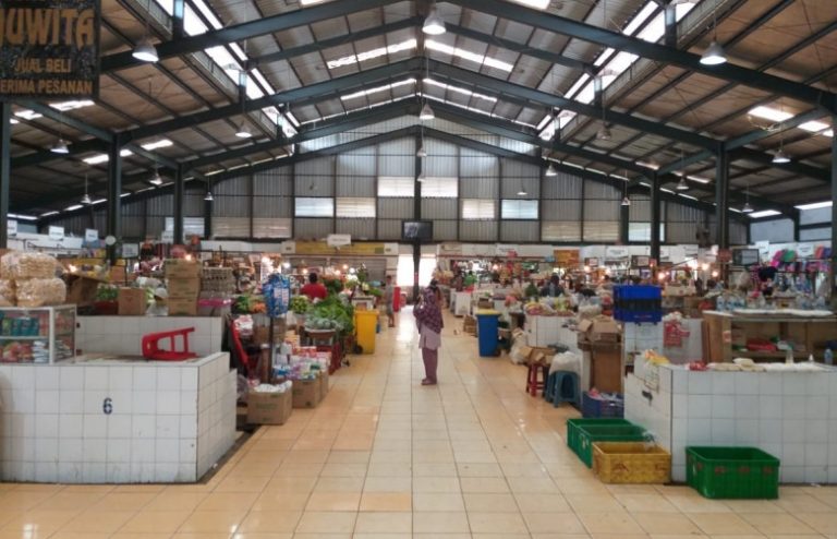 Pasar Sukatani Depok Kembali Beroperasi Pasca Ditemukan 1 Kasus Positif Covid-19