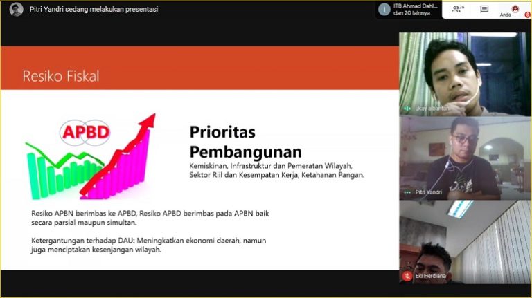 ITB-AD Bedah Dampak Covid-19, Kebijakan Fiskal serta Perekonomian Kota Tangsel