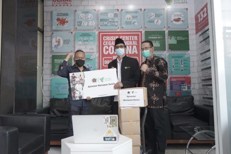 Dompet Dhuafa dan PWI Pusat Bantu Wartawan Terdampak Covid-19