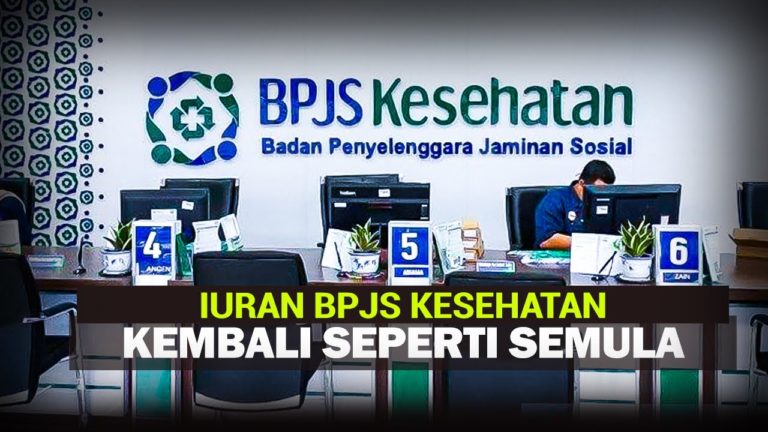 Iuran BPJS Kesehatan Turun Lagi, Segini Nominalnya