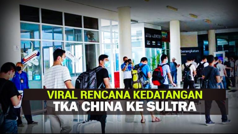 Polemik Rencana Kedatangan 500 TKA China ke Sultra di Tengah Pandemi Corona