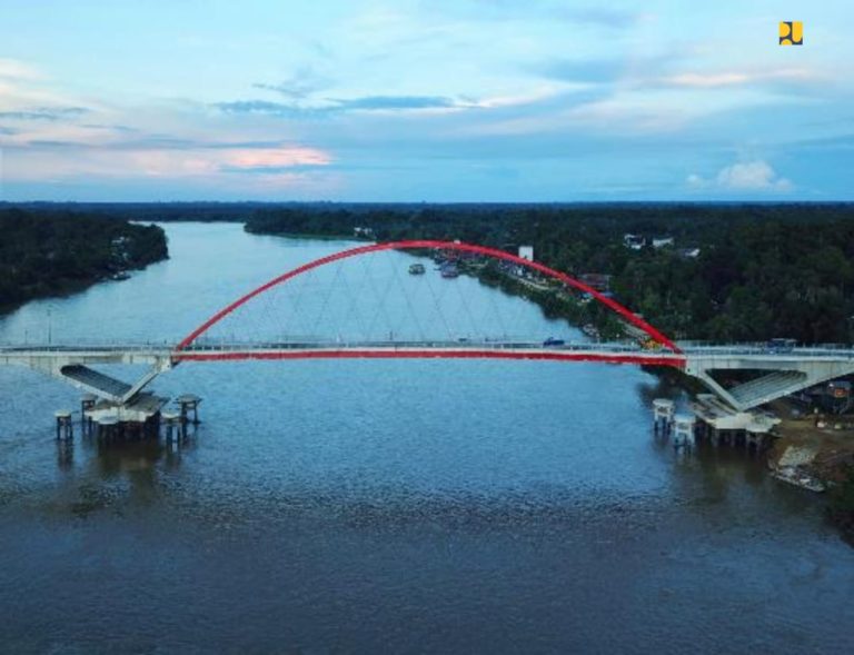 Rampung, Jembatan Tumbang Samba Diharap Dukung Konektivitas Lumbung Pangan Baru di Kalteng