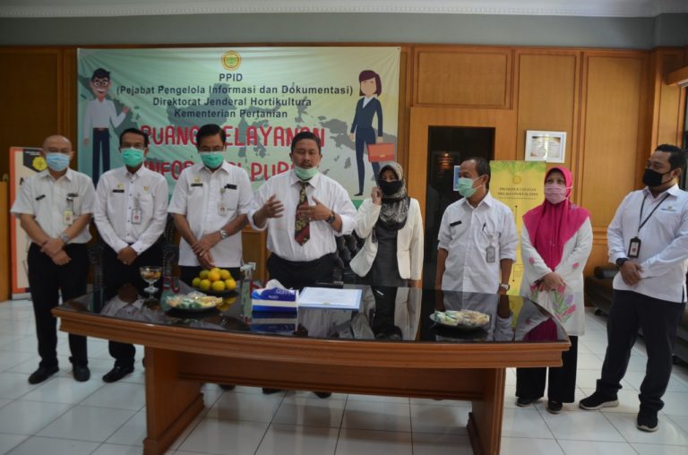 Ditjen Hortikultura Tegaskan Komitmen Wujudkan Keterbukaan Informasi Publik