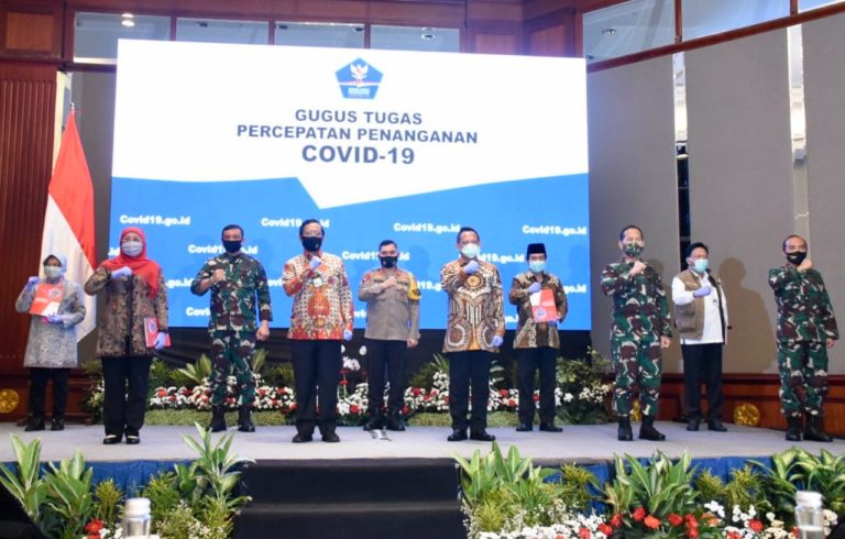Khofifah: Jatim Siap Selenggarakan Pilkada Serentak 2020 dengan Protokol Kesehatan Ketat