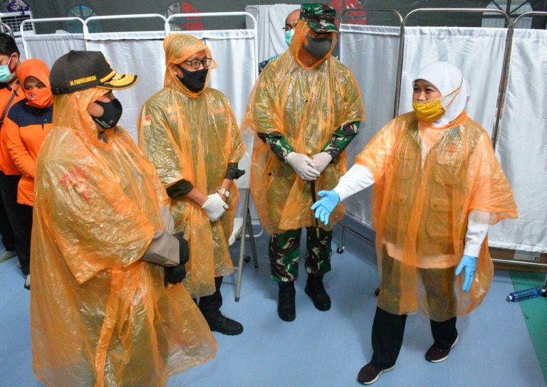 Hari Ini, Total Pasien Sembuh dari RS Lapangan Jatim Capai 72,9 Persen