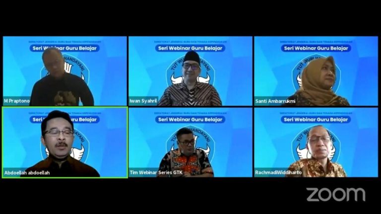 Kemendikbud Ajak Insan Pendidikan Berbagi Dalam Seri Webinar Guru Belajar