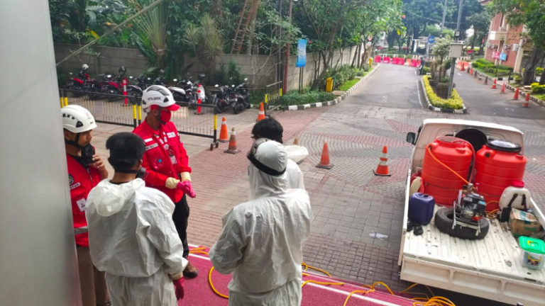 Jelang Penerapan PSBB Proporsional, Permintaan Penyemprotan Disinfektan di Depok Meningkat