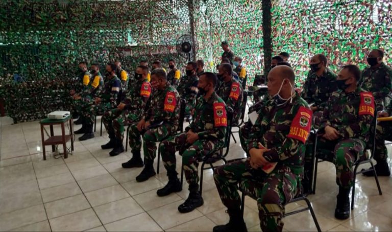 Ciptakan Prajurit Profesional, Kodim 0508/Depok Gelar Latihan Gladi Posko