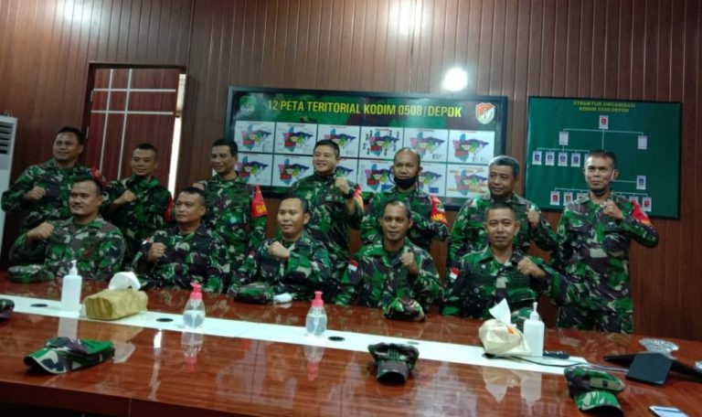 Dandim Depok Lepas Lima Prajurit Terbaiknya Bergabung di Satgas Apter 2020