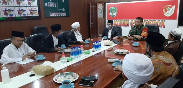 Samakan Persepsi dalam Atasi Masalah, MUI Depok Sambangi Makodim