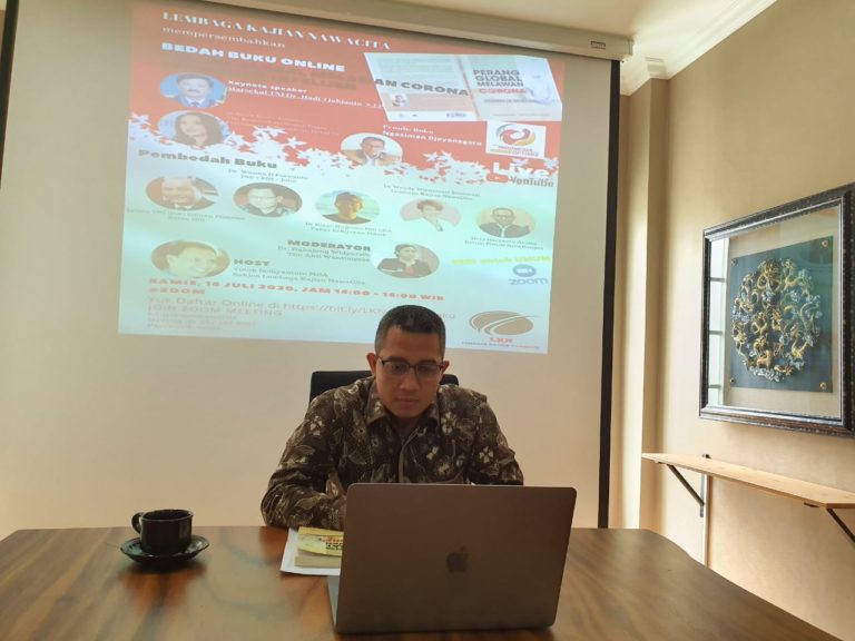 Launching Buku ‘Perang Global Melawan Corona’, Analis Intelijen ini Banjir Apresiasi