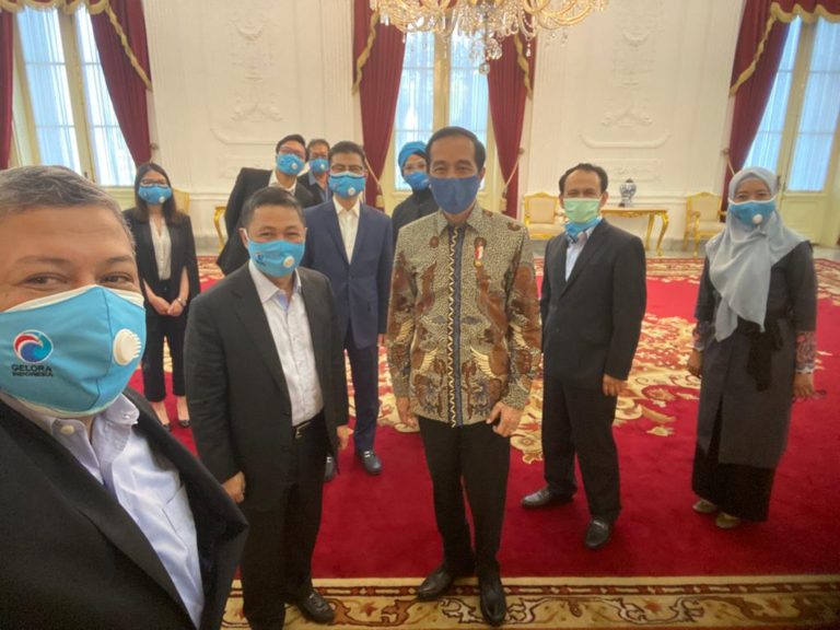 Bertemu Jokowi, Partai Gelora Beri Dukungan Pemerintah Atasi Dampak Pandemi Covid-19