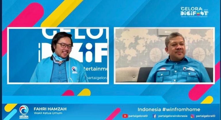 Fahri Hamzah: Partai Gelora Siapkan ‘Darah Segar’ Pemimpin Baru Bangsa