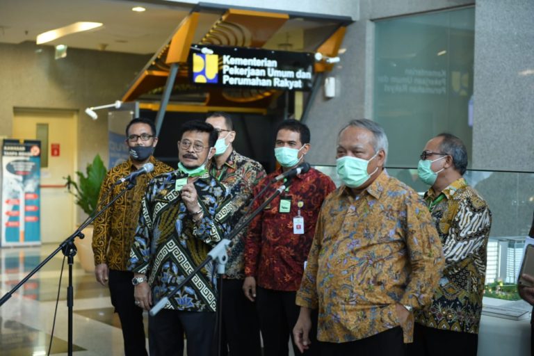 Mentan dan Menteri PUPR Kolaborasi Bangun Food Estate