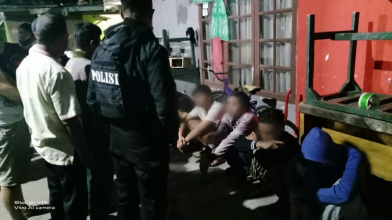 Tim Jaguar Amankan Tujuh Remaja Depok, Satu di Antaranya Bawa Tembakau Gorila
