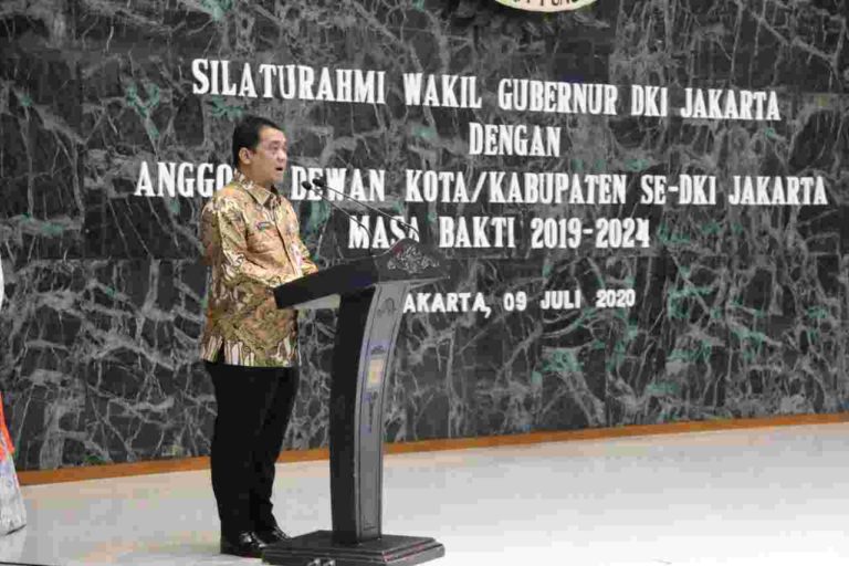 Wagub DKI Ajak Dewan Kota Gencar Sosialisasikan Protokol Kesehatan
