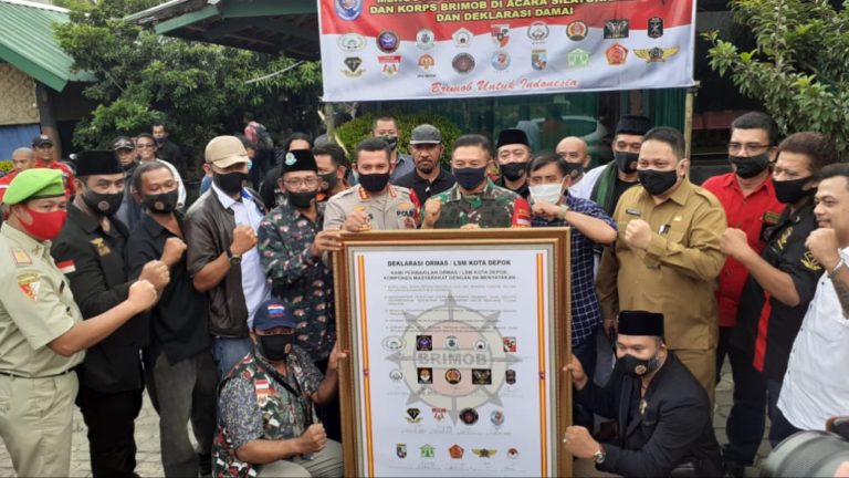 Jelang Pilwalkot 2020, Dandim Depok Ajak Ormas dan LSM Jaga Kondusifitas