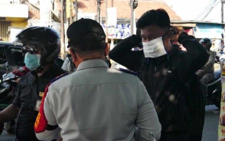 Operasi Gerakan Bermasker di Depok Diperpanjang, Catat Lokasinya