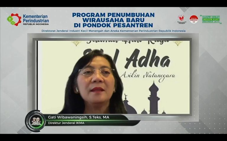 Tumbuhkan Wirausaha IKM, Kemenperin Lanjutkan Program Santripreneur