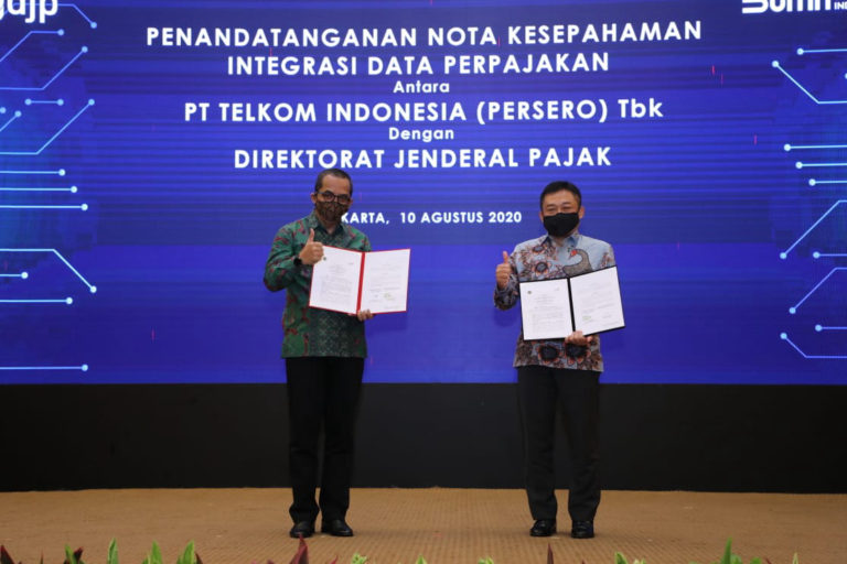 DJP dan Telkom Perkuat Kerja Sama Melalui Integrasi Data Perpajakan