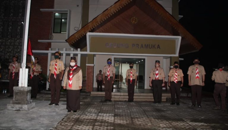 HUT ke-59, Kwarcab Pramuka Depok Komitmen Bantu Tanggulangi Covid-19