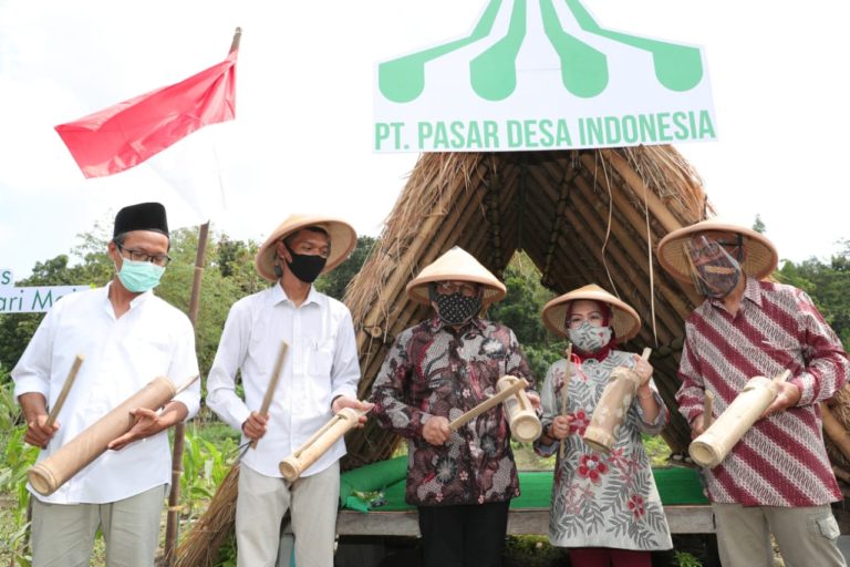 Menteri Halim Resmikan PT Konsorsium Lima Desa di Bantul