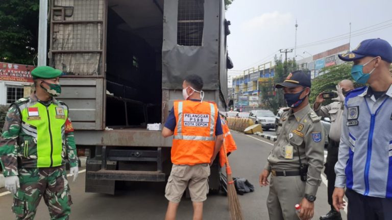 Terjaring Razia Masker, Pelajar di Depok Dihukum Hafalkan Pancasila