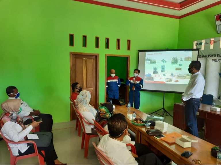 Pertamina Cepu Sosialisasi Tes Sumur Produksi ke Masyarakat Sekitar