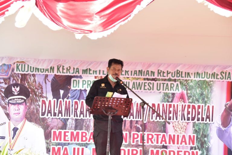 Mentan SYL Galakkan Kawasan Korporasi Petani di Sulawesi Utara