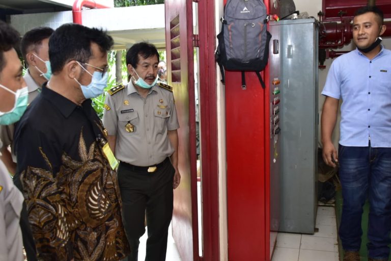 Menteri SYL Cek Fasilitas Gedung Kementan Antisipasi Kebakaran dan Covid-19
