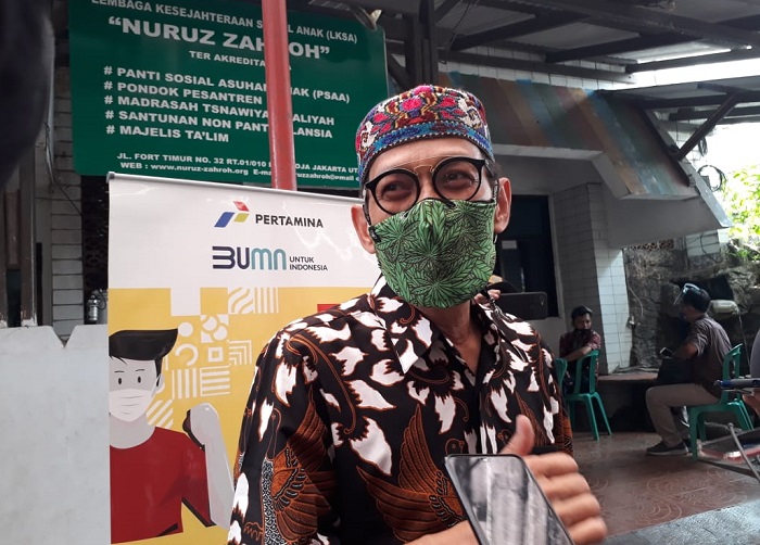LKSA Nuruz Zahroh Apresiasi Program ‘Pelatihan Menjahit ‘Pertamina