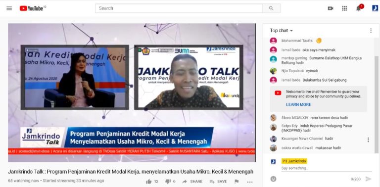 Jamkrindo Ajak UMKM Kenal Lebih Dekat Program KMK PEN