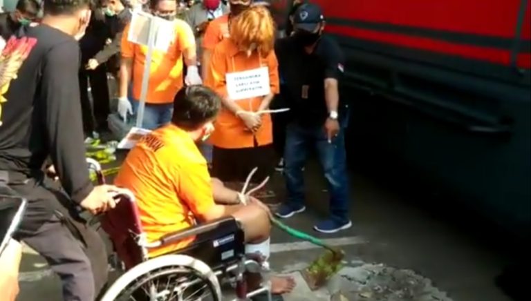 Peragakan 37 Adegan Rekonstruksi, Seperti Inilah Kesadisan Pelaku Mutilasi Rinaldi