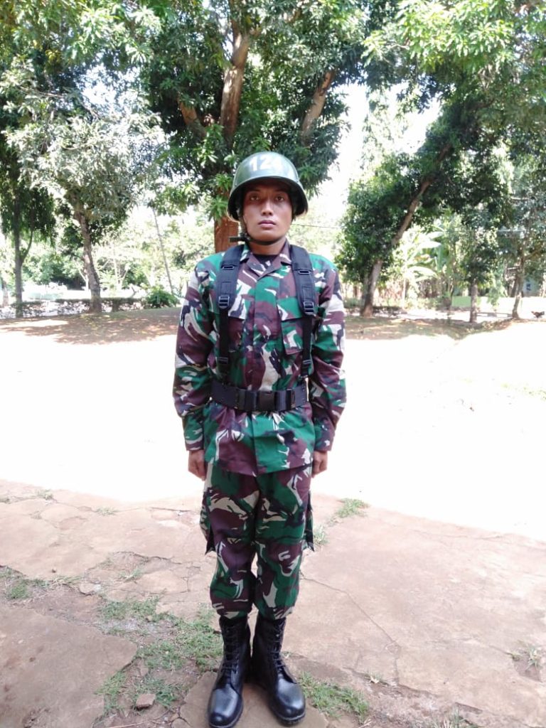 Terpuruk karena Ayahnya Dibunuh, Akmal Kini Jadi Bintara TNI AD