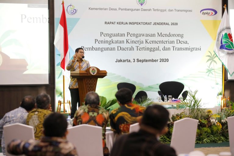 Menteri Halim Ingatkan Tugas Semua Unit Kerja Kemendes PDTT